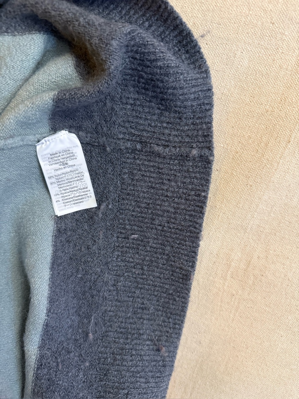 Madewell Sweater Women’s Small Crofton Striped Pullover Wool Alpaca Blend - Picture 11 of 13